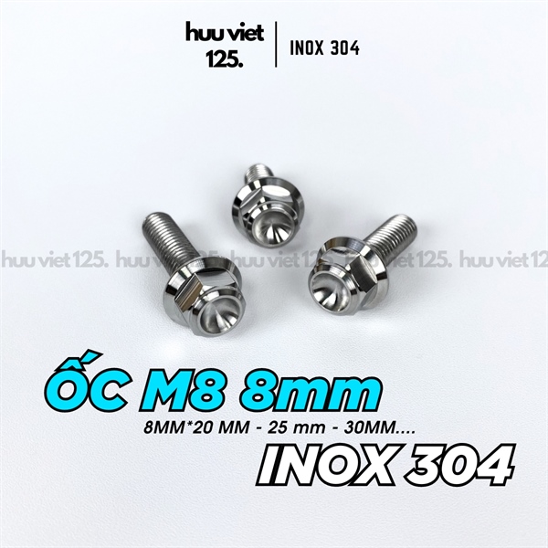 Ốc pat heo Honda - 8li25 2 ốc