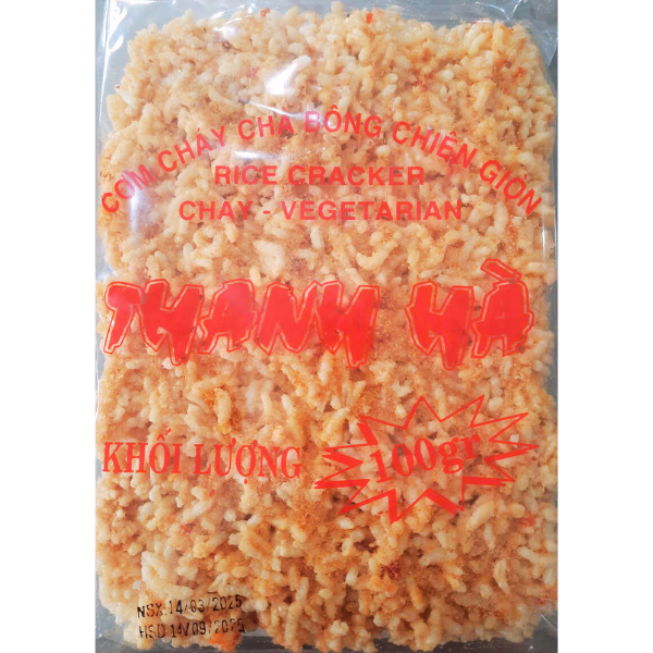 CƠM CHÁY CHÀ BÔNG CHIÊN GIÒN CHAY - THANH HÀ 100gr