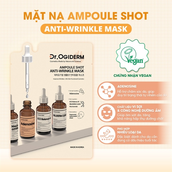 Mặt nạ giấy Dr.OGIDERM