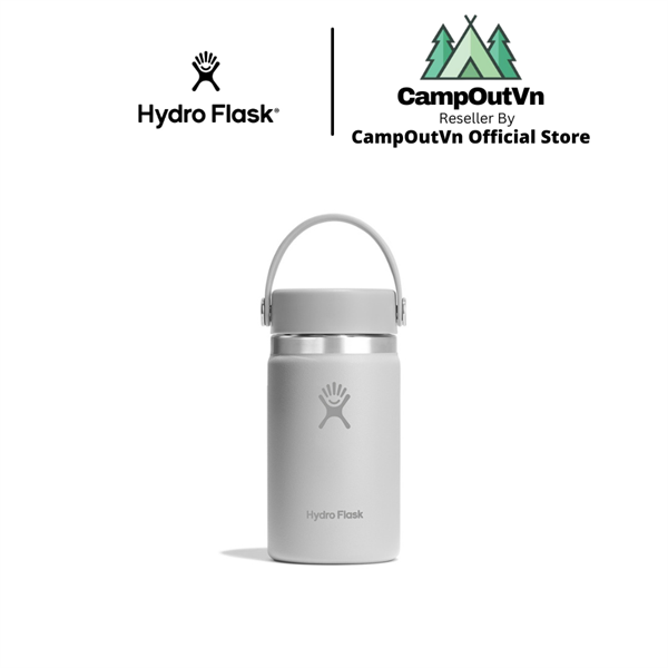 Bình Giữ Nhiệt Hydro Flask Wide Flex Cap 12oz (355ml) – Giữ Nhiệt Tốt, Nhỏ Gọn, Tiện Dụng Campoutvn