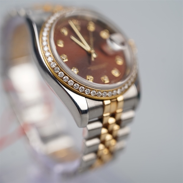 Đồng hồ Rolex Datejust bạc sz36 (no seri) (HC) KG+