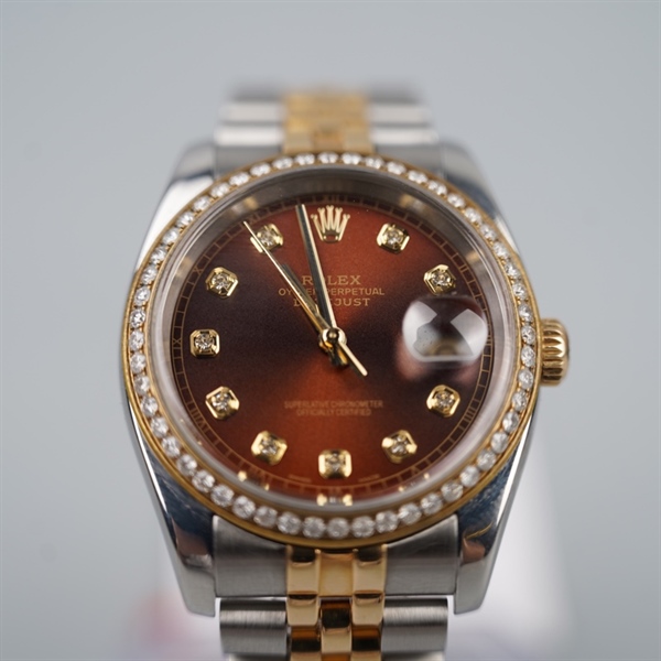 Đồng hồ Rolex Datejust bạc sz36 (no seri) (HC) KG+