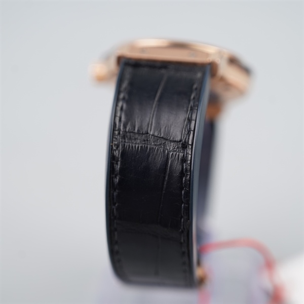 Đồng hồ Hublot Classic Fusion đen,vàng 18k sz42, 2 quai (925648) (HC) KG+