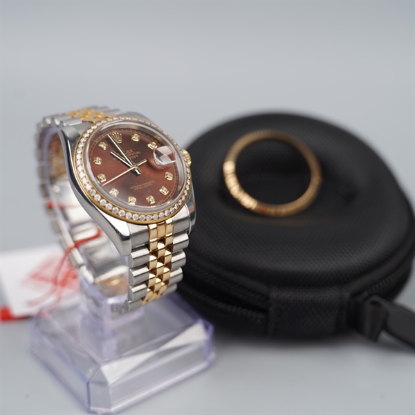 Đồng hồ Rolex Datejust bạc sz36 (no seri) (HC) KG+