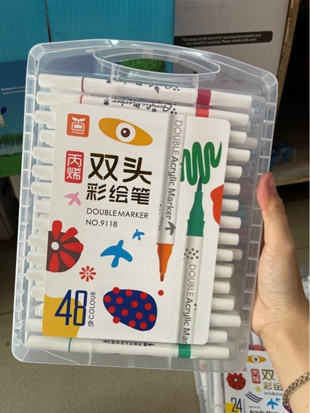 Bút tô màu HS nhiều màu 107-48(118)_HD