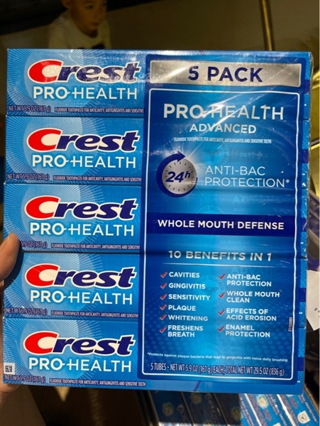 Kđr Crest pro- health advanced mới 167g
