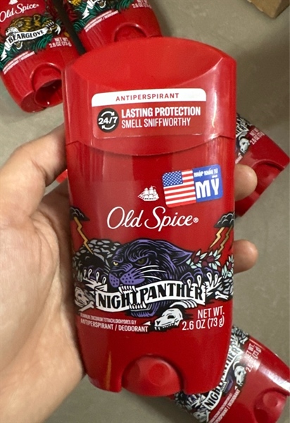 Sáp khử mùi Old Spice 73g - Nightpanther trắng
