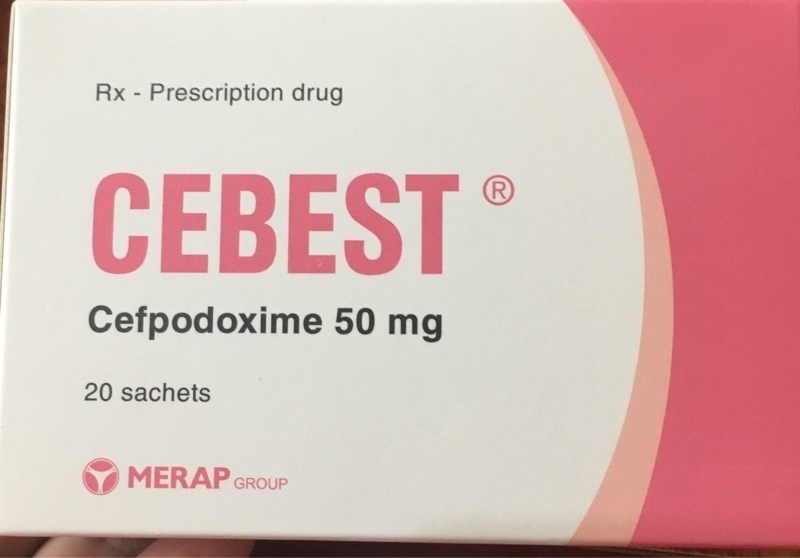 Cebest cefpodoxim 50mg merap (h/20g)