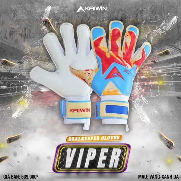 Găng tay kaiwin Viper xanh đỏ 500k