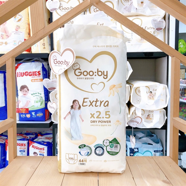 Tã quần ngày Gooby Extra 2XL 44 Miếng