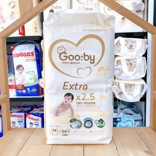 Tã quần ngày Gooby Extra M 54 Miếng