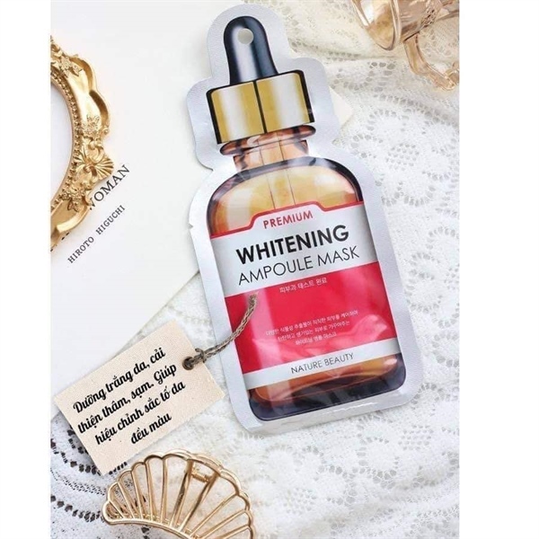 Mặt nạ Nature beauty đỏ whitening