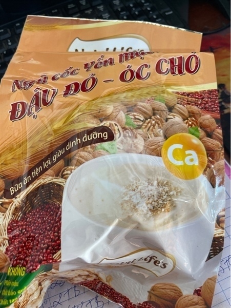 Ngũ cốc yến mạch - óc chó - đậu đỏ