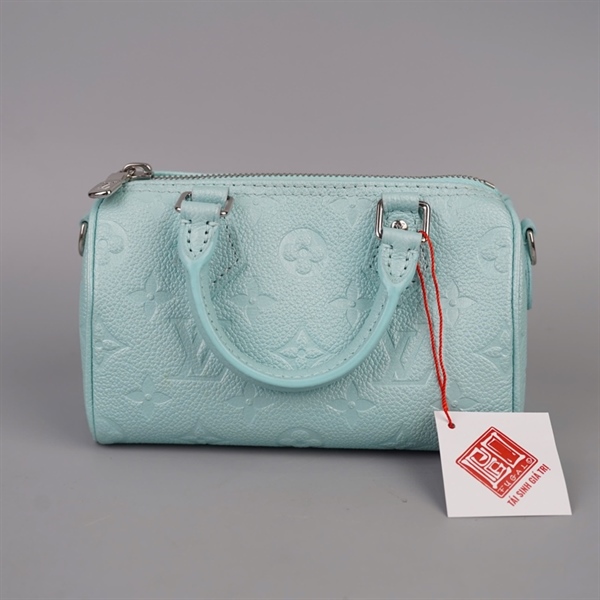 Túi LV Speedy xanh sz17 (HC) +