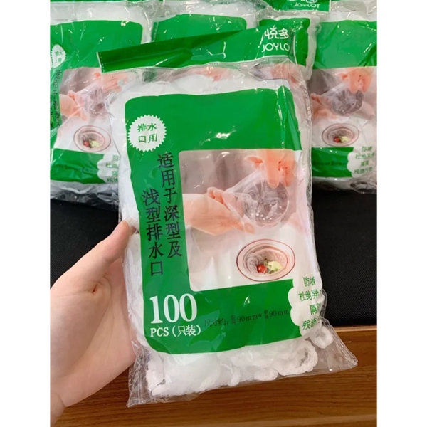 Combo 100 Túi Lọc Rác Bồn Rửa Chén (Bao 200 )