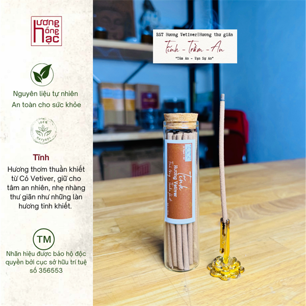 BST Hương Vetiver, Hương thư giãn "Tĩnh" hương Vetiver