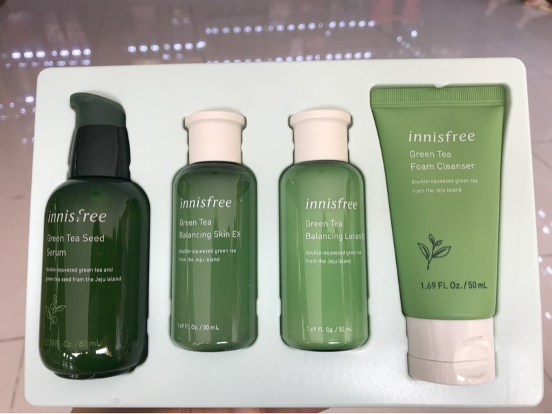 Bộ dưỡng Innisfree TRà xanh 4SP