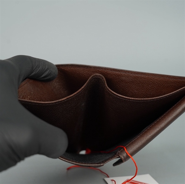 Ví LV ô vuông nâu gập 2 (LT) KG+