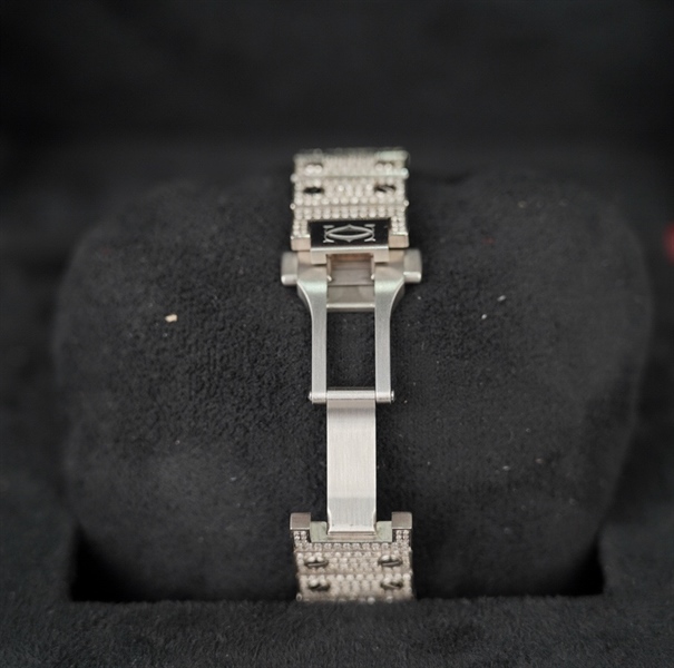 Đồng hồ Cartier bạc (765536YX) sz36 (HC) KG+