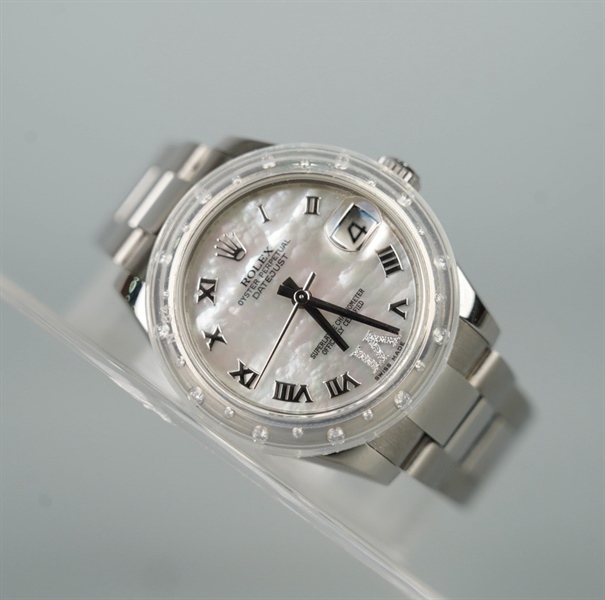 Đồng hồ Rolex bạc (G122657) sz31 kim zin (HC) KG+