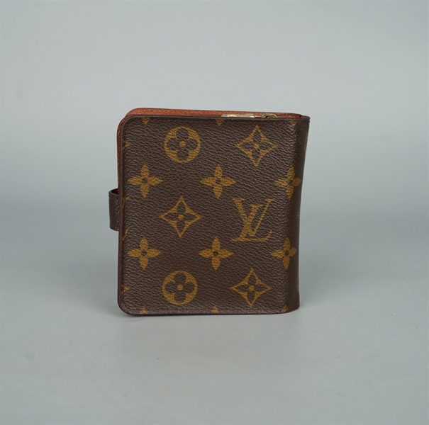 Ví LV hoa nâu gập 2 (LT) KG+