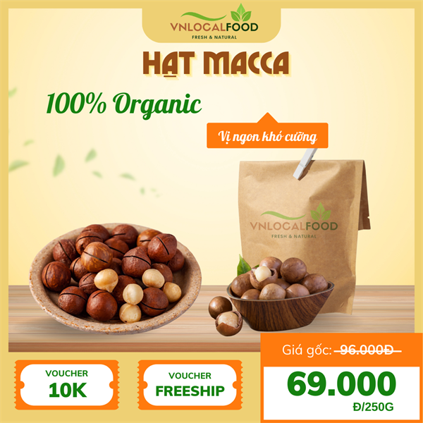 Hạt Macca Tây Nguyên