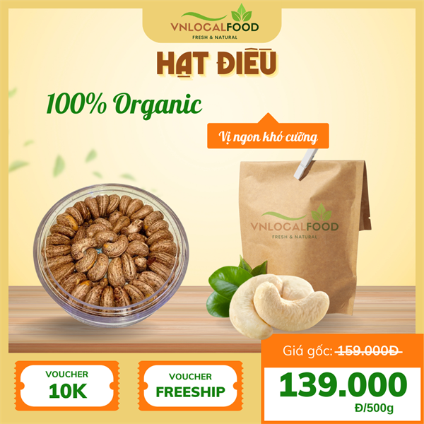 Hạt điều rang