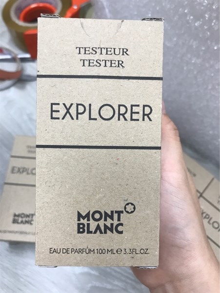 Mont blanc explorer m edp tester 10ml