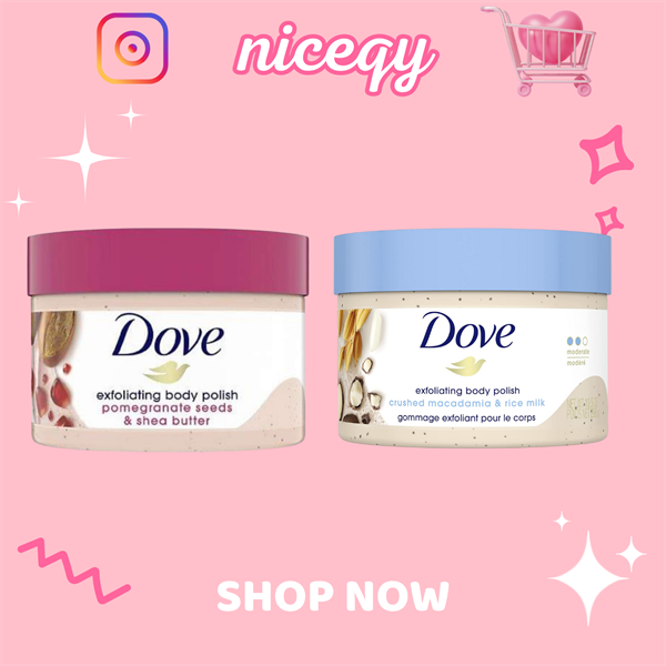 Kem tẩy tế bào chết cho body Dove bản Mỹ 298gr - Lượu
