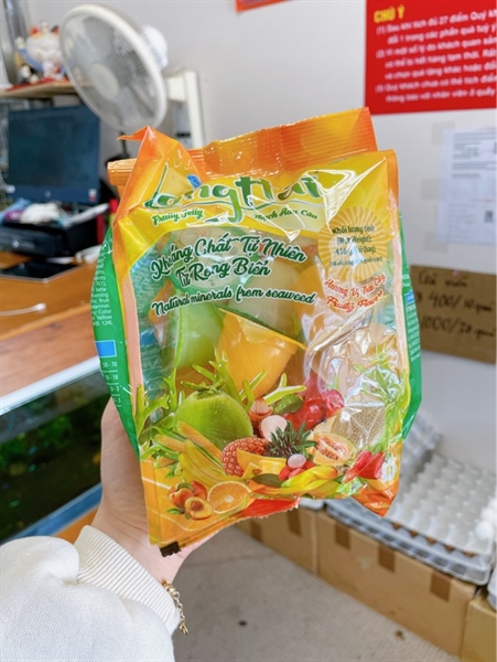 Thạch rau câu Long Hải túi 416 G