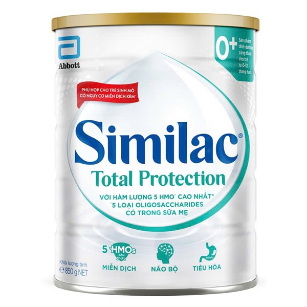 Sữa Similac Trắng 0M+ - 800g Toàn diện SM