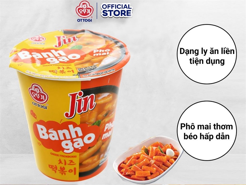 Bánh gạo trộn Jin hộp 82g