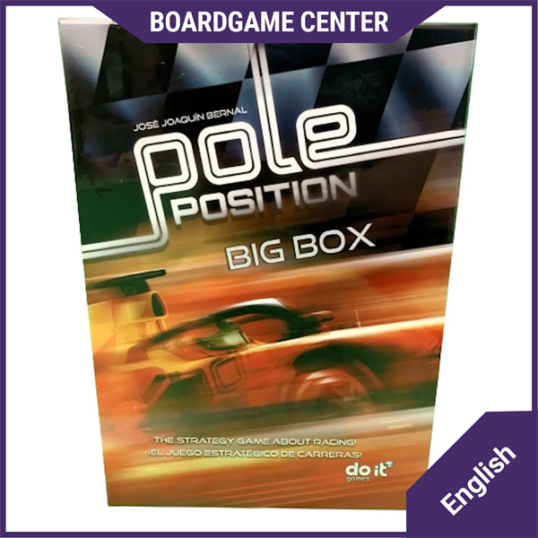 Pole Position Big Box (2024) A strategic and tactical game that brings Formula 1 racing to life!
