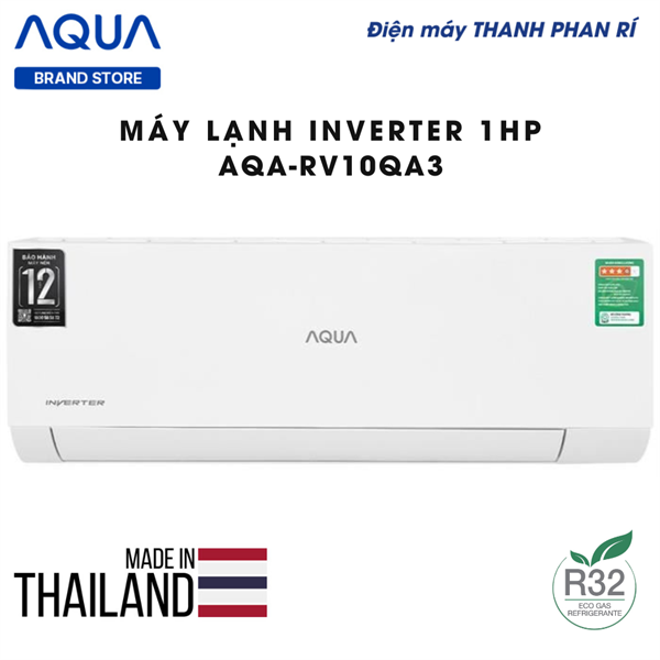 Máy lạnh AQUA Inverter 1 HP AQA-RV10QA3