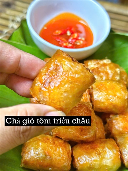CHẢ GIÒ TÔM TRIỀU CHÂU