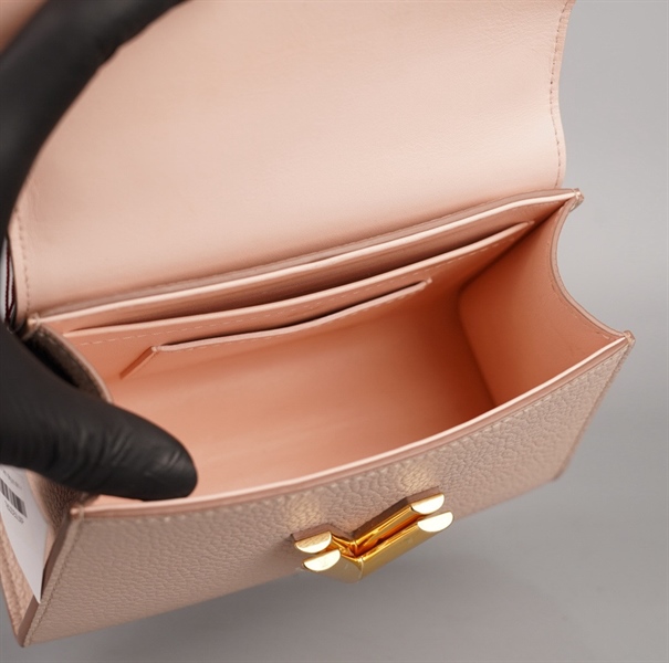 Túi LV twist trắng sz mini +