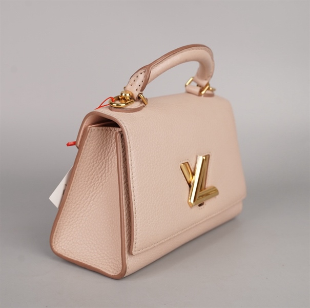 Túi LV twist trắng sz mini +