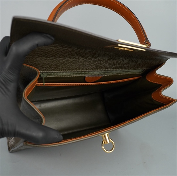 Túi Celine xám xanh sz27 KG+