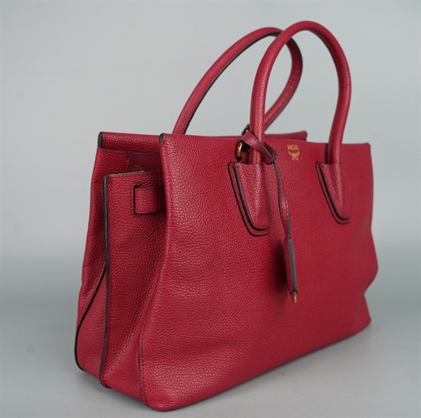 Túi MCM handle đỏ sz32 KG+