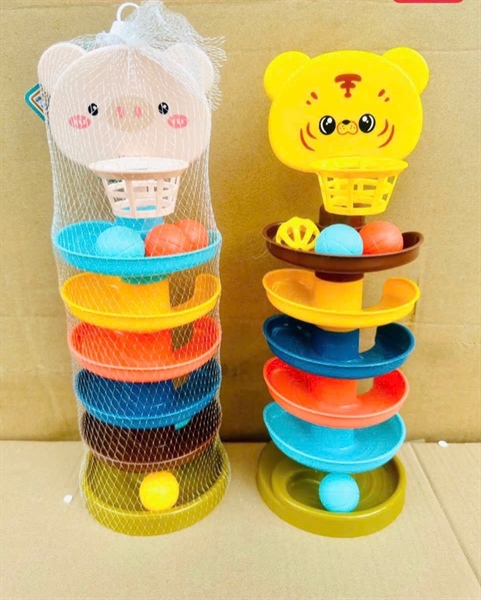 Tháp thả bóng cầu trượt