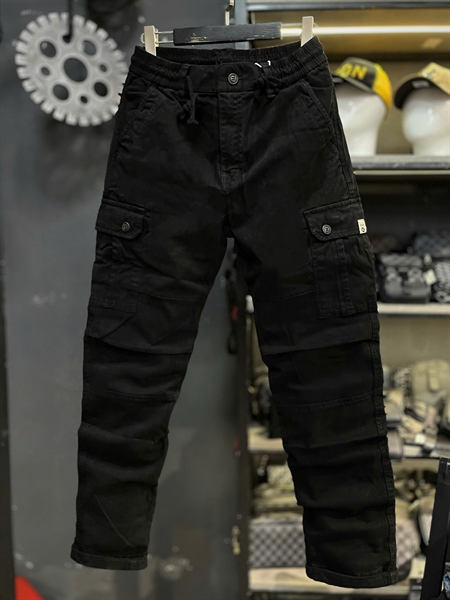 Kaki Dài QCSC- 3800 ĐEN túi hộp rã nẹp ráp