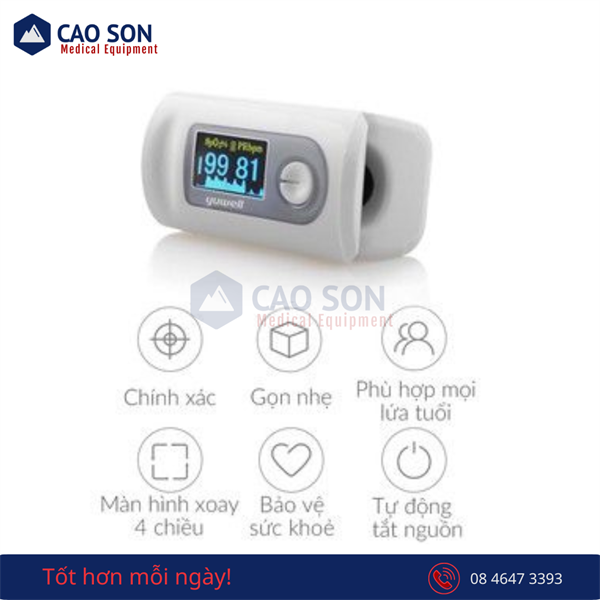 Máy đo nồng độ oxi ngón tay SPO2