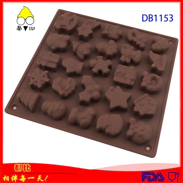 Khuôn silicon 25 giáng sinh