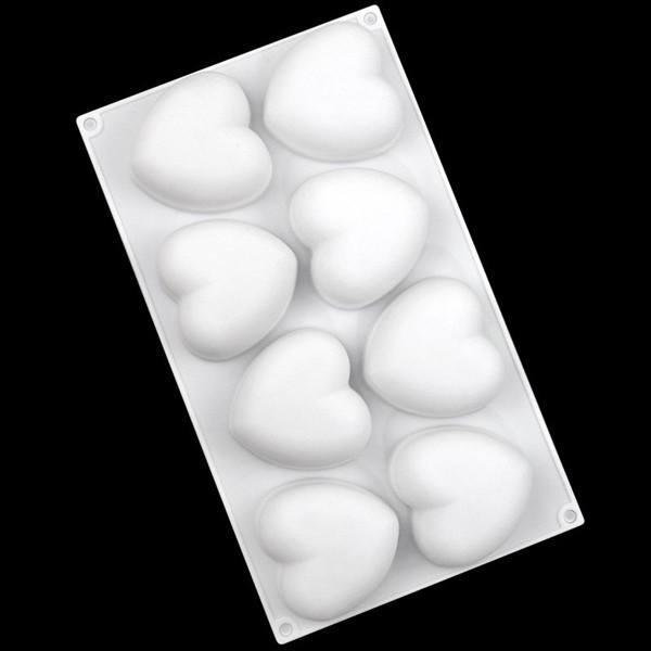 Khuôn silicon tim 8 ô