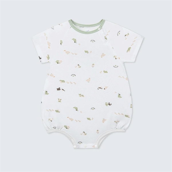 2058 - 6M/12M Body cộc tay La Pomme Phối họa tiết đáng yêu