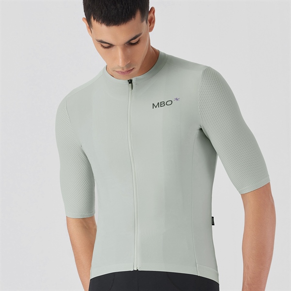 C100II - Áo Đạp Xe MBO Nam Pale Cloudy Gray