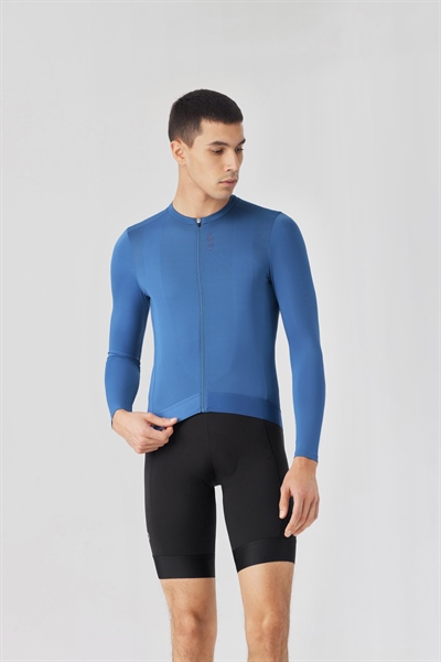 C341 - Áo Đạp Xe Nam MBO Riviera Blue