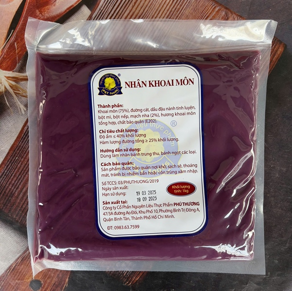 Nhân Bánh Trung Thu Khoai Môn Phú Thương 1Kg