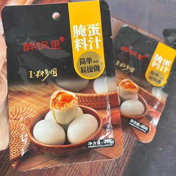 Sốt làm trứng vịt muối 40g