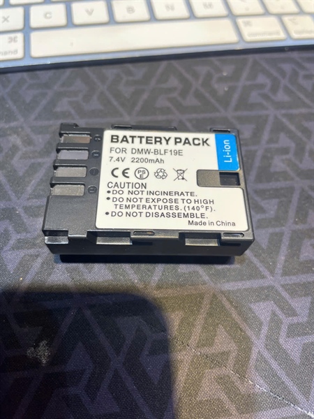 Pin DMW-BLF19 - Thay Thế Cho Panasonic Lumix DMC-GH3, DMC-GH4, DMC-GH5, DC-G9